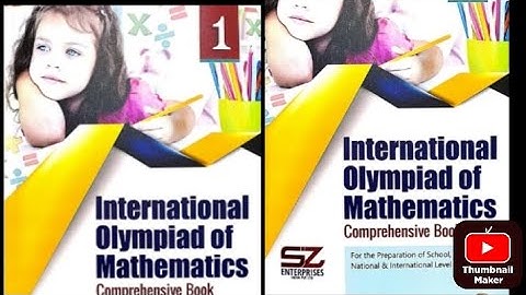 silverzone olympiad of mathematics sample paper solution exolanation for class1 #olympiadpreparation