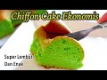 Resep Chiffon Cake Ekonomis SeLembut Squishy Dan Enak
