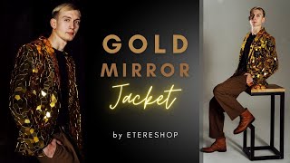 Gold Mirror Jacket - by ETERESHOP