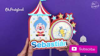 How to assemble a shaker cake topper with lights | Cricut Assembly tutorials | Ohpartyland! 🎊|