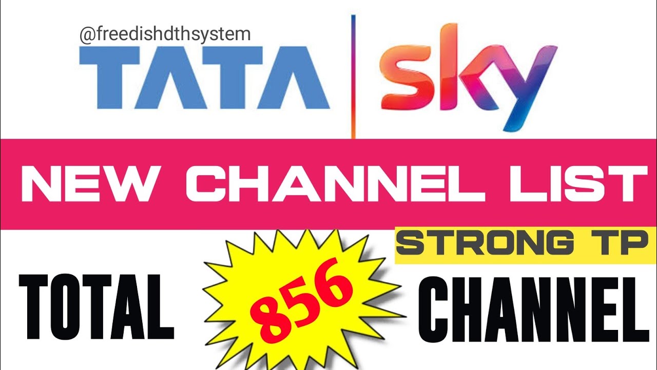 Tata Sky letest Channels list update | Paid DTH Tata Sky | ku-band 2