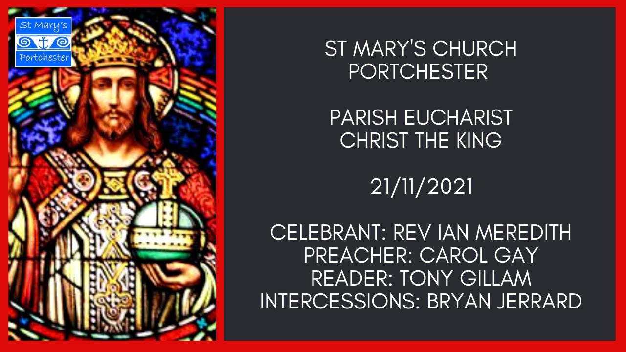 Parish Eucharist - 21/11/2021 - Christ the King - YouTube