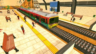 Android train driving games | offline train games | Intresting missions | Train gameplay... screenshot 5