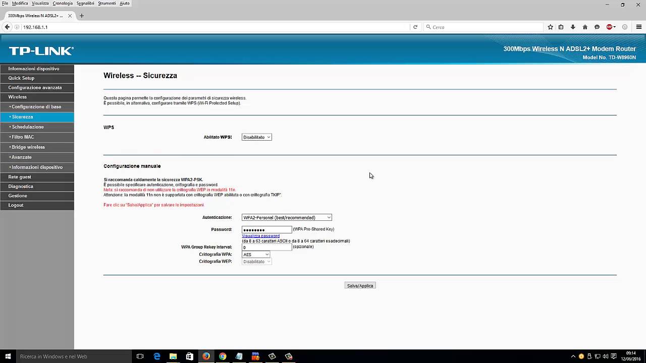Come individuare la password della rete wireless ...