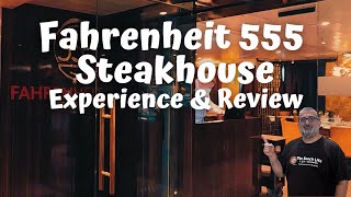 FAHRENHEIT 555 STEAKHOUSE | EXPERIENCE & REVIEW | CARNIVAL RADIANCE