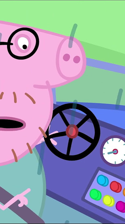 Family's New Car Doesn't Like Daddy Pig! 🐷 🚗 Peppa Pig #Shorts