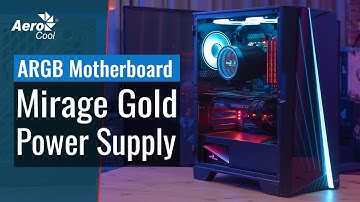 AeroCool Mirage Gold PSU - Connecting to Your Addressable RGB Motherboard