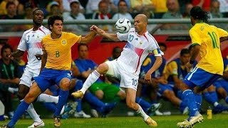 ملخص مباراة فرنسا والبرازيل 1-0 ربع نهائى كأس العالم 2006 رؤوف خليف Full_HD