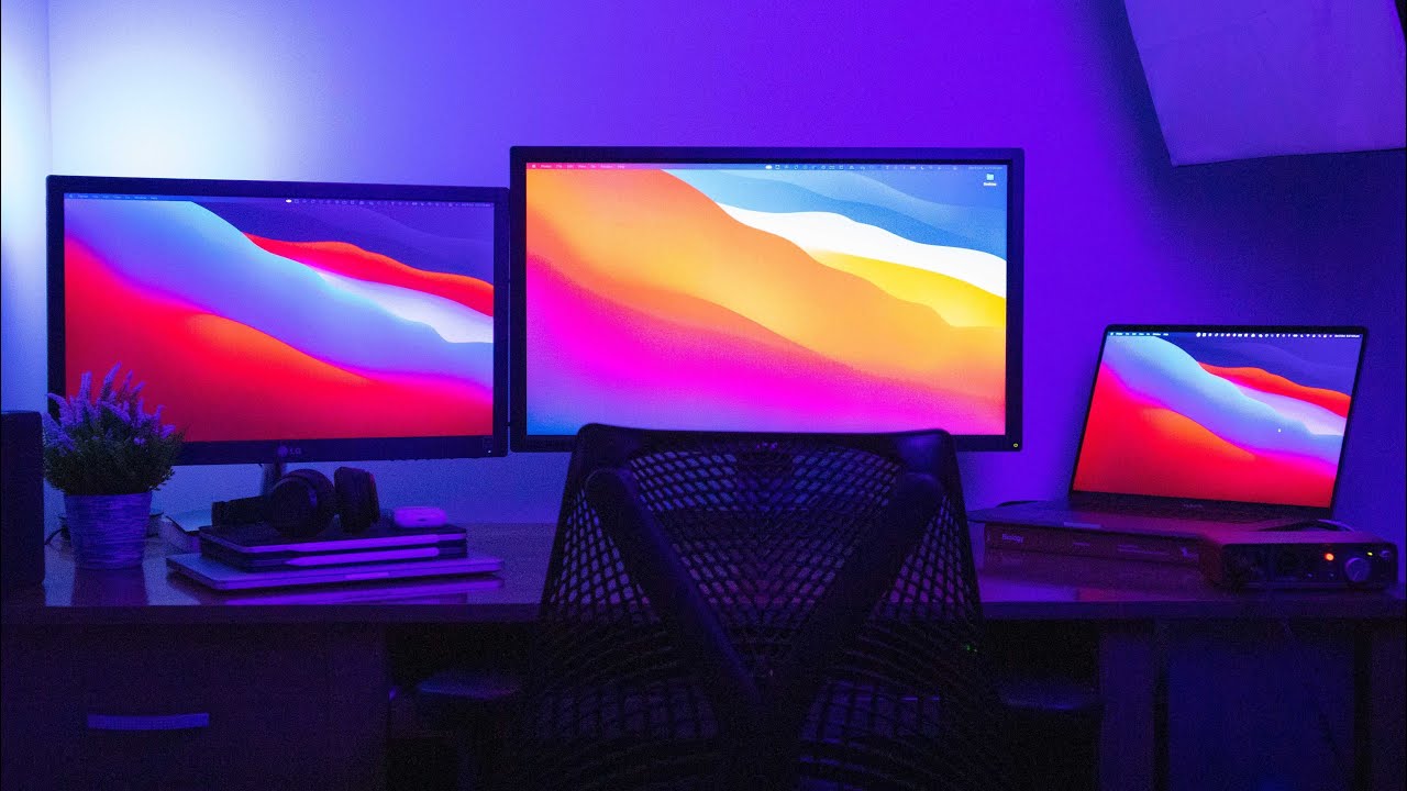 My Productivity Desk Setup (2021) - YouTube