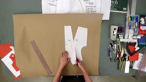 UNT Fashion Design Pattern Making 1 : Graduating and Radiating Darts