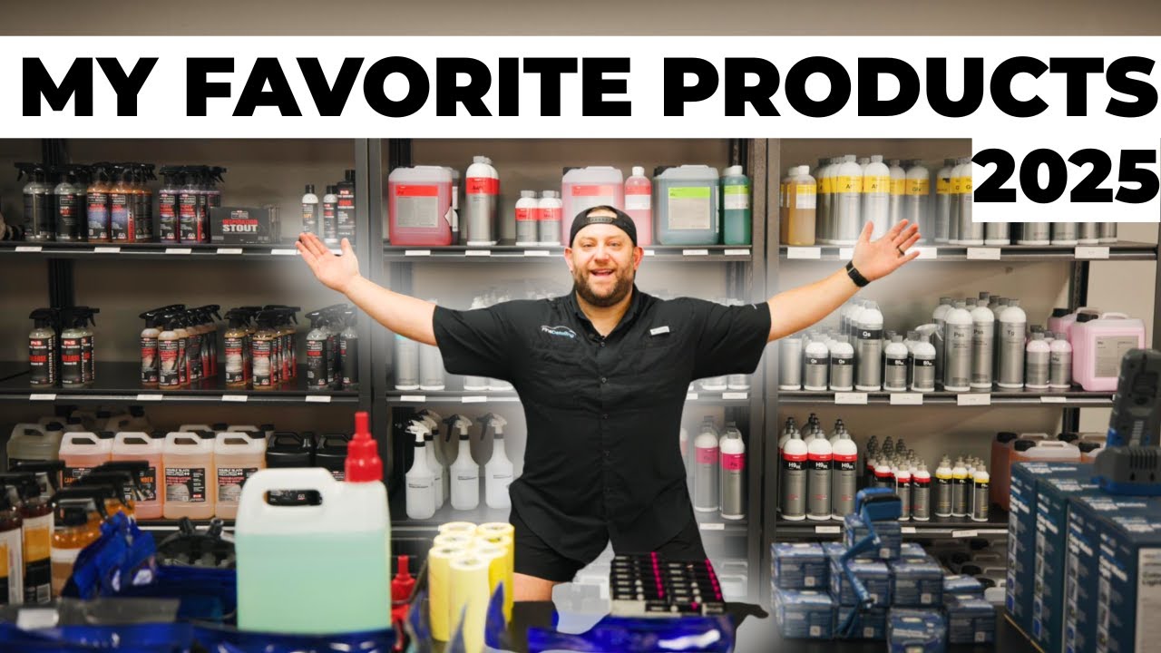 Лучшие средства для детейлинга в 2025 году | #детейлинг