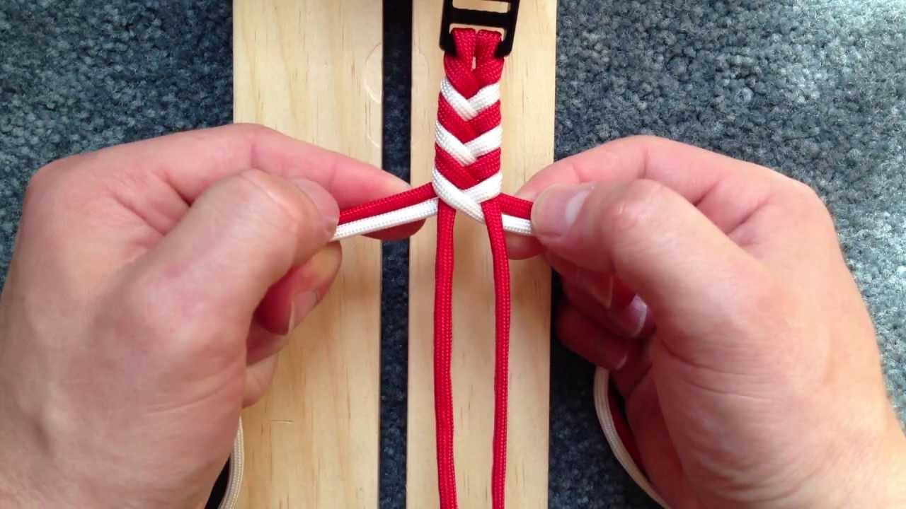 on to add to Fishtail Braid paracord bracelet - YouTube