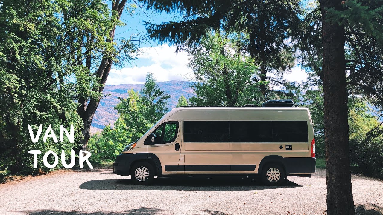 Sub) 캠핑카 투어 🚐 캐나다 캠퍼밴 랜선 집들이 | 자세한 내부 소개 | 구입 만1년차의 TMI