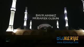 Dijital Led Mahya - Çamlıca Camii Dijital Led Mahya