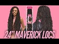 24" Crochet Maverik Locs| The Janet Collection