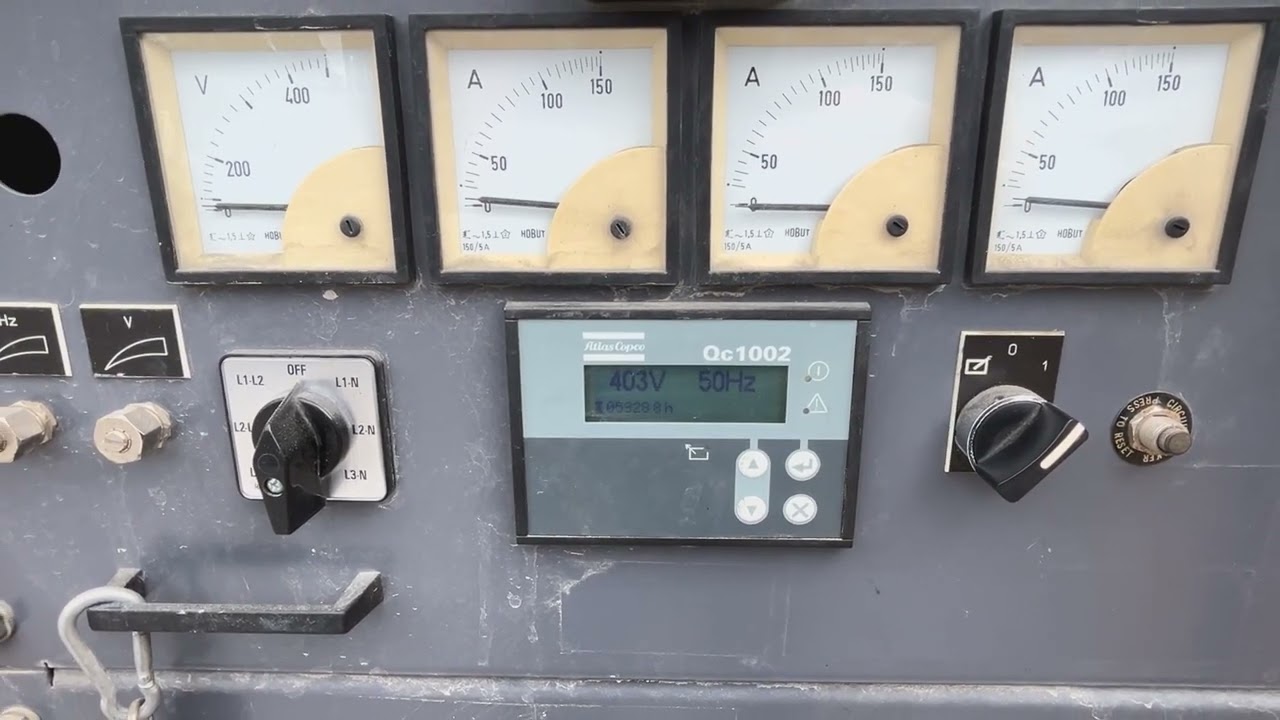Elverk / Generator Atlas Copco Qas 100