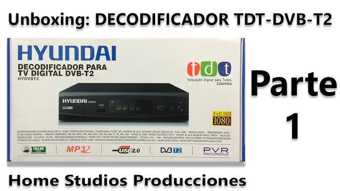 Unboxing: Decodificador Hyundai TDT DVB-T2 - Parte 2 