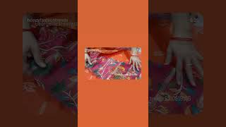 Georgette Trendy Saree With Kalamkari Pallu 800Ship Honey Fashion Trends 9110519156