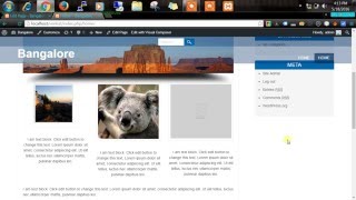 WordPress Website Page Design by Using Visual Composer - 2016 VIDEO-3