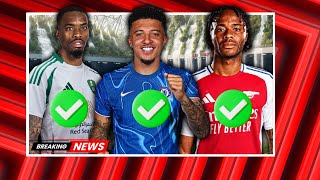 SANCHO JOINS CHELSEA! OSIMHEN DEAL OFF! UGARTE DEAL ANNOUNCED! | TRANSFER DEADLINE DAY STREAM!