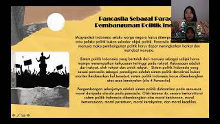 Pancasila Sebagai Paradigma Pembangunan Nasional dan Politik