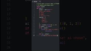 Learn Python By Playing Rock Paper Scissors!