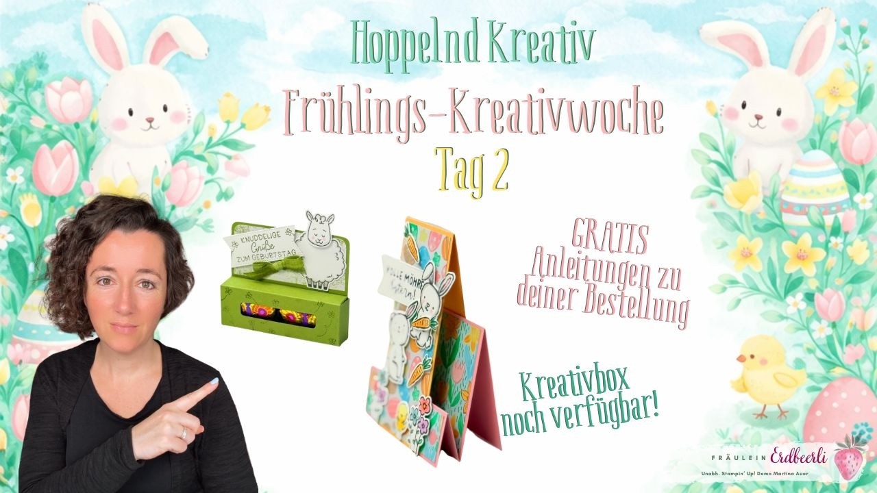 ✂️🌷 | Schmetterlingsverpackung & Faux Step Card by 🍓 Fräulein Erdbeerli 🍓 mit #StampinUp