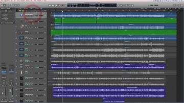 Logic Pro X Tips 43 - Hide Tracks