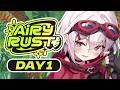 【#エアラス】スト鯖RUST DAY1 ダウナーシーフはコミュ障から抜け出したい!【赤衣アカメ】#アカメらいぶ