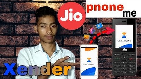 How to use xender app on jio phone | Hindi | Technical Rajeeb