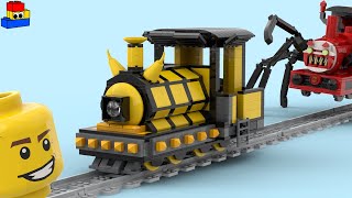 How to make the Yellow Player Train from Choo Choo Charles out of LEGO (tutorial)