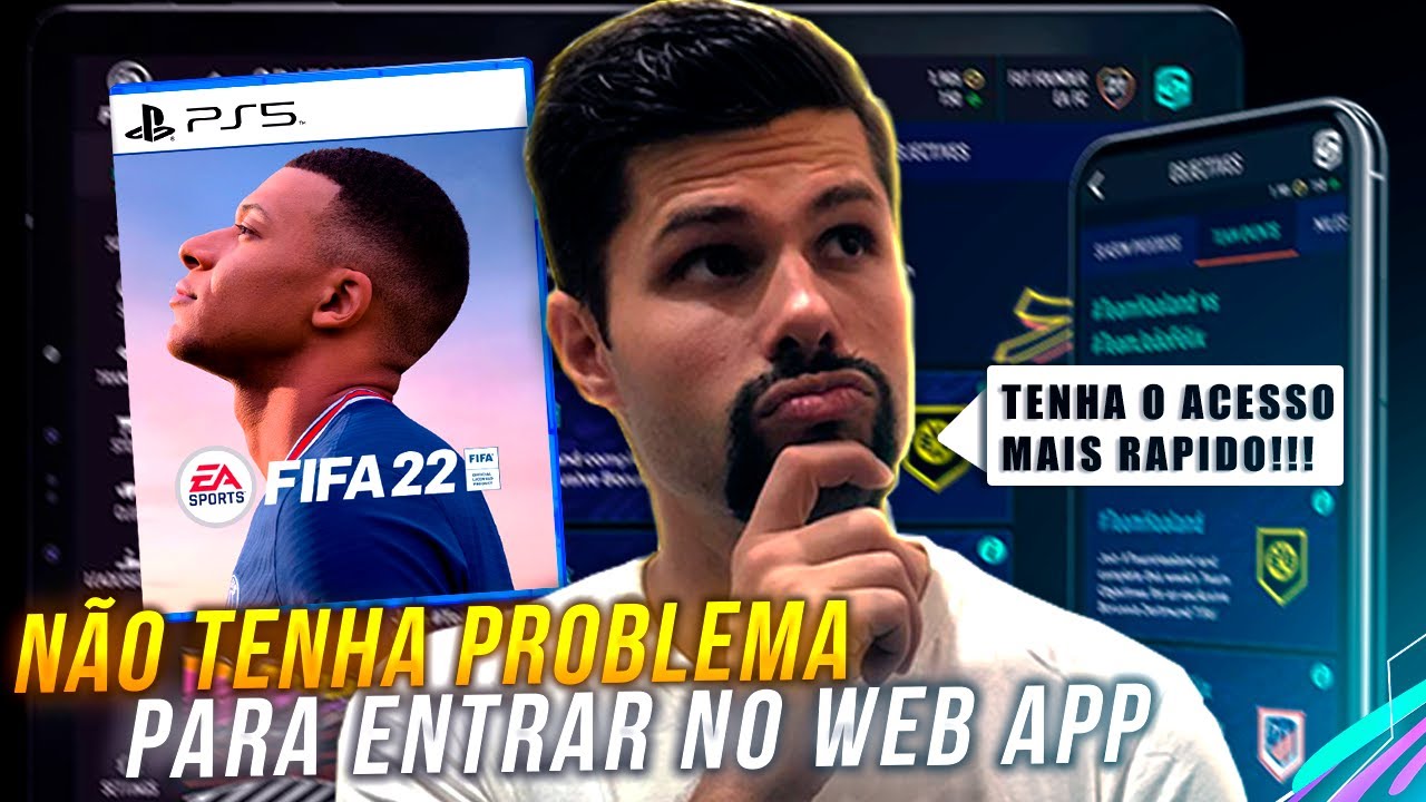 FIFA 23 Ultimate Team - Web App Companion - como aceder