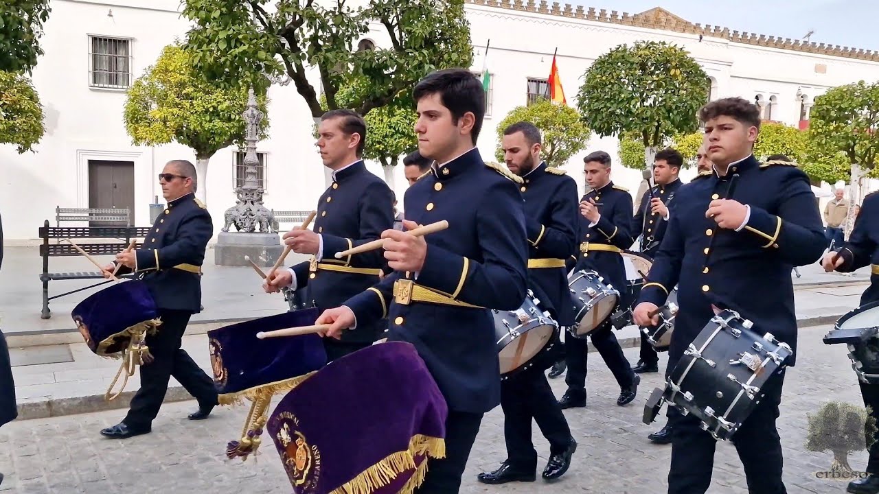 Pasacalles de la AM Nazareno de La Algaba en Olivares