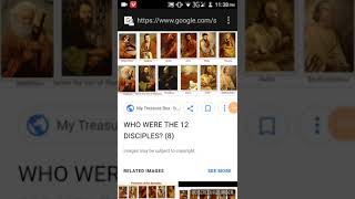 The 12 disciples were BLACK MEN