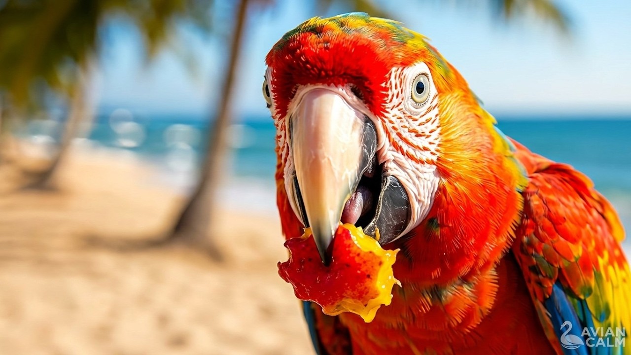 Визуальная терапия: 100+ экзотических птиц и звуки природы (4K)