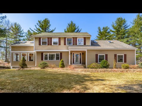 1 Stonecleave Ln, Groton, MA home video tour