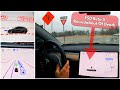 Elon Musk says Tesla SELF DRIVING Update 5 is a HUGE Improvement, Downtown, Rain, Roundabout FSDBeta