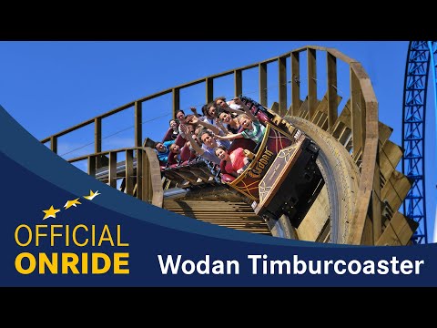 POV - WODAN Timburcoaster Europa-Park - OFFICIAL ONRIDE shot on RED EPIC