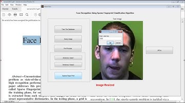 Face Recognition Using Sparse Fingerprint Classification Algorithm projects