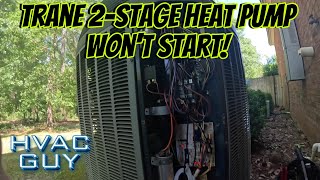 20 Year Old Trane Won’t Start Second Compressor! #hvacguy #hvaclife #hvactrainingvideos