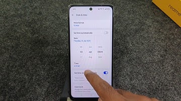 Realme 14X 5G me Date and time kaise set Kare || How to Manage Date and Time Settings