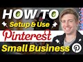 How to create an optimized pinterest business account for small businesses