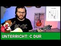 C-Dur und Varianten (Unterricht Level 1/10) Gitarre lernen