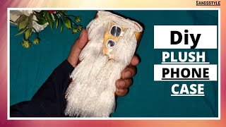 How To Make Diy Plush Phone Case With Wool At Homesangsstyle