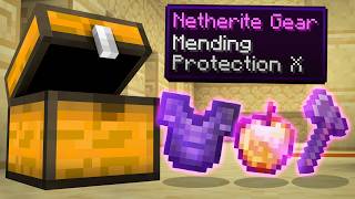 Minecraft, but Treasure Chests are Secretly OP...