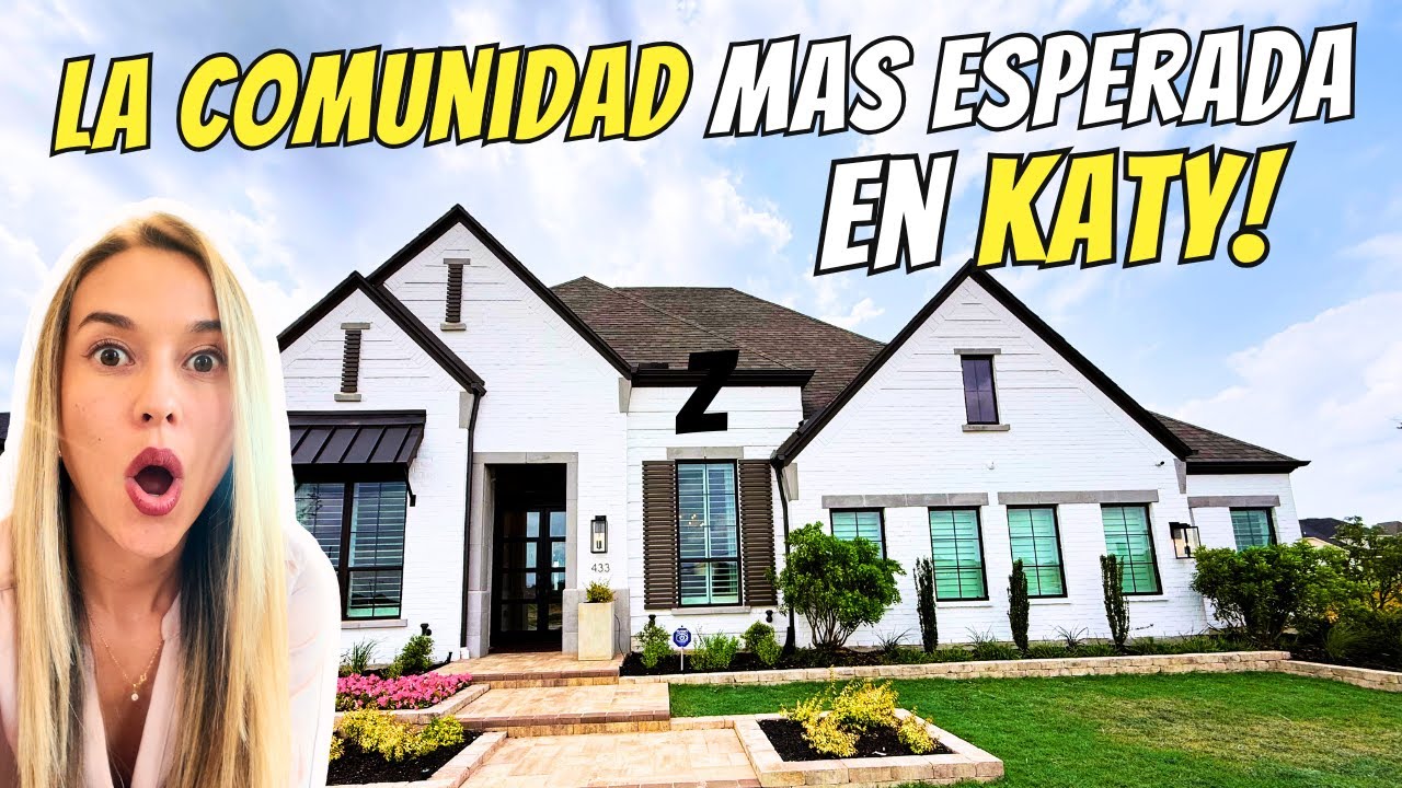 Descubre la Comunidad Más ESPERADA de Katy TX | Escuelas + Plusvalía