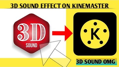 🔥 How to edit 3D sound effect on kinemaster Android tutorial || how to make 3D sound || crusher