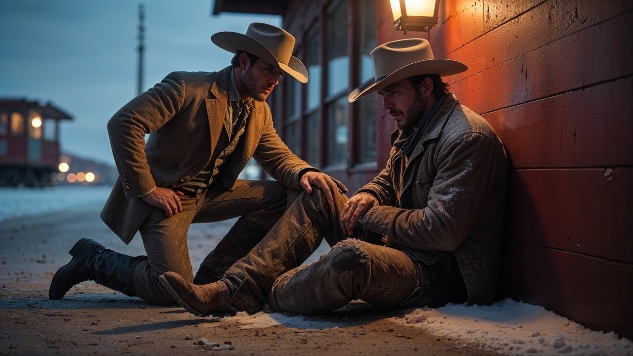 Millionaire Cowboy Finds Freezing Cowboy At Train Station, Their Love Story Made History