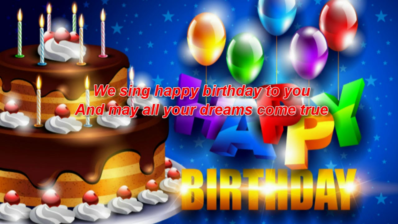 DJ BOBO - Happy Birthday TO YOU!!! (LYRICS) - YouTube