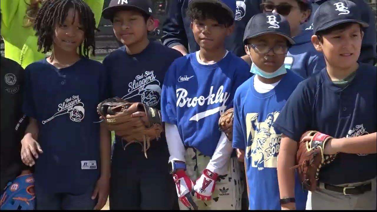Bed Stuy Sluggers host baseball clinic in celebration of Jackie